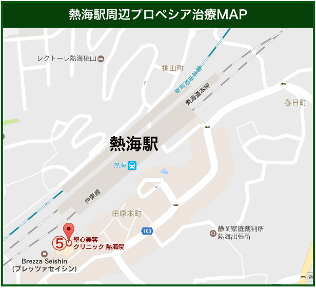 静岡プロペシア治療MAP