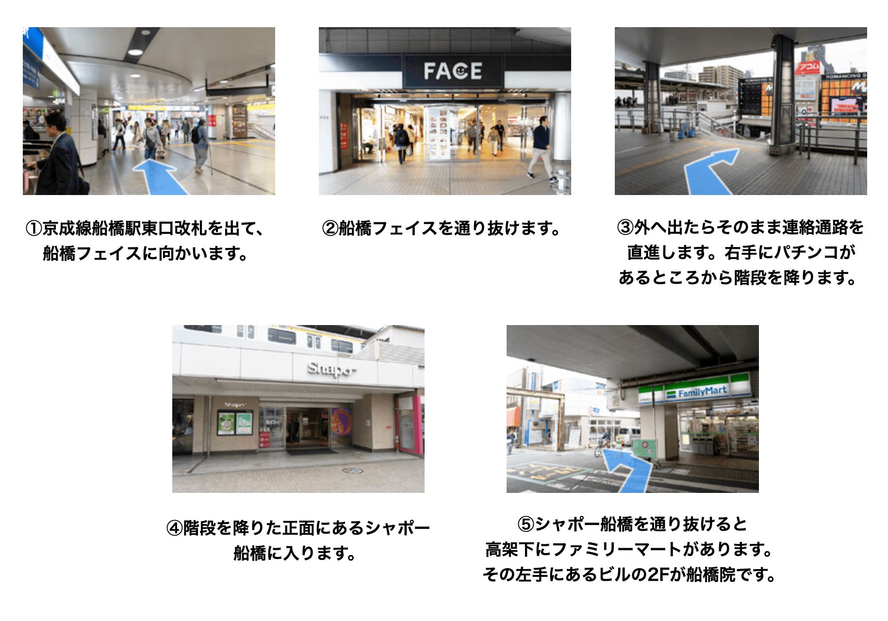 AGAスキンクリニック船橋院に迷わず辿り着くための完全MAP（京成船橋駅からのアクセス）