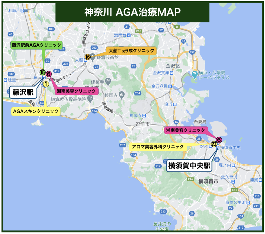 藤沢方面治療MAP